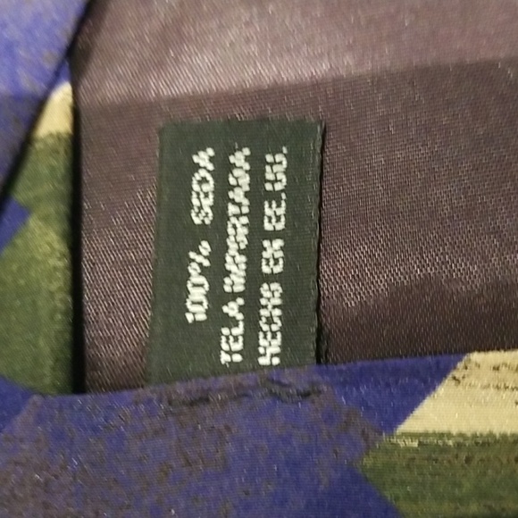 Conte di Milano 100% silk tie - Picture 3 of 5